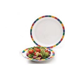 Melamine Carnival Plate 23cm 9 Inch