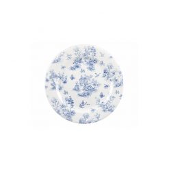 Vintage Prints Prague Toile Plate 16.5cm 6.5 inch