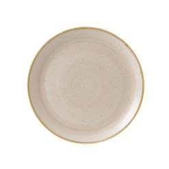 Stonecast Nutmeg Cream 10inch Coupe Plate