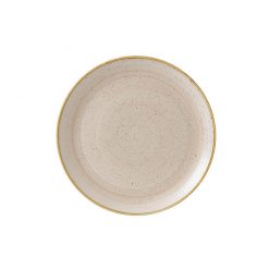 Stonecast Nutmeg Cream 6inch Coupe Plate