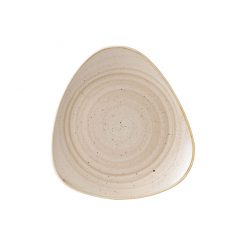 Stonecast Nutmeg Cream12inch Triangle Plate