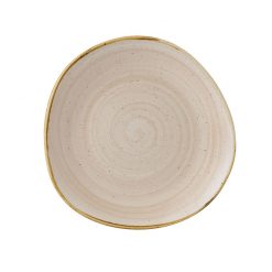 Stonecast Nutmeg Cream 11inch Organic Round Plate