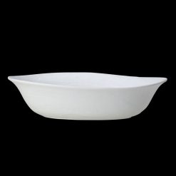 Scape Lg Oval Bowl 40 x 24 x 10cm H White