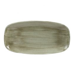 Stonecast Patina Green 11 Inch Oblong Plate