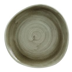 Stonecast Patina Green 11 Inch Organic Plate