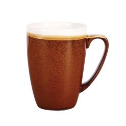 Monochrome Cinnamon Brown Mug 12oz