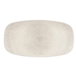 Raku Agate Grey Chefs' Oblong Plate No. 4