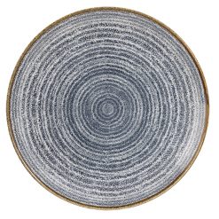 Studio Prints Slate Blue Coupe Plate 28.8cm