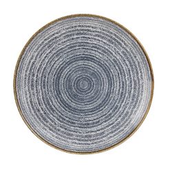 Studio Prints Slate Blue Coupe Plate 21.7cm