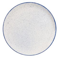 Stonecast Hints Indigo Coupe Plate