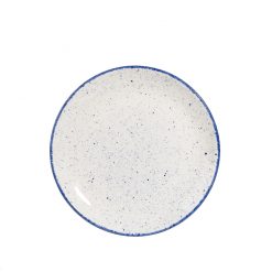 Stonecast Hints Indigo Coupe Plate