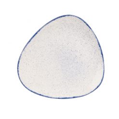 Stonecast Hints Indigo Triangle Plate