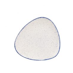 Stonecast Hints Indigo Triangle Plate