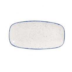 Stonecast Hints Indigo Chefs' Oblong Plate No. 3