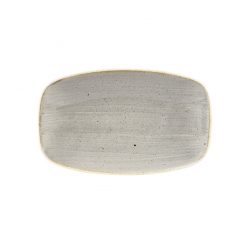 Stonecast Grey Oblong Chefs Plate No. 8