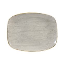 Stonecast Grey Oblong Chefs Plate No. 7