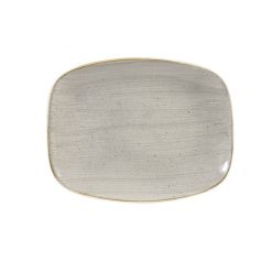 Stonecast Grey Oblong Chefs Plate No. 6