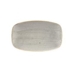 Stonecast Grey Oblong Chefs Plate No. 1