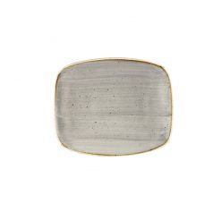 Stonecast Grey Oblong Chefs Plate No. 5