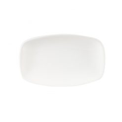 X Squared White Oblong Chefs Plate No. 1