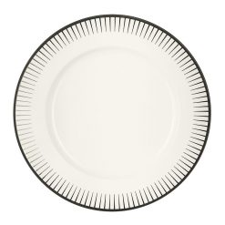 Ginseng Black Dinner Plate 28.5CM