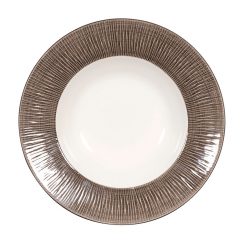 Bamboo Spinwash Dusk Deep Coupe Plate 10 5/8 Inch