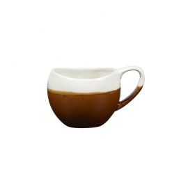 Monochrome Cinnamon Brown Bulb Mug 10.5oz