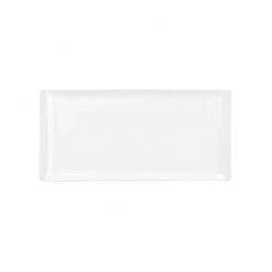 Rectangular White Melamine Buffet Tray