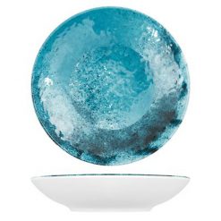 Blue Larnaca Sand Melamine Coupe Bowl Dia 240x50mm