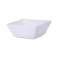 Mirage Martello White 20cm Square Bowl 2L