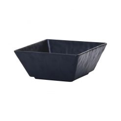 Mirage Martello Black 20cm Square Bowl 2L