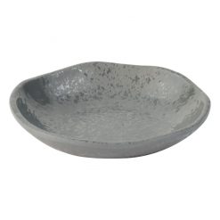 Mineral Agate Grey Crackle Plate