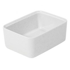 Kata White Melamine Crock 130x175x70mm 850ml