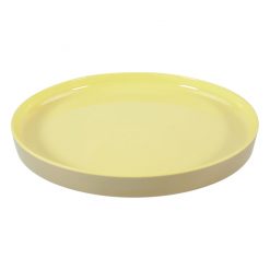 PORTOBELLO YELLOW MEDIUM PLATE225X21MMNR